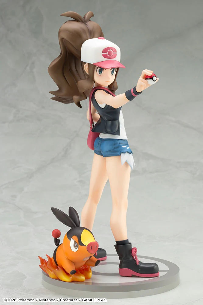 Kotobukiya ARTFX J: Pokemon - Hilda con Tepig Escala 1/8 Preventa