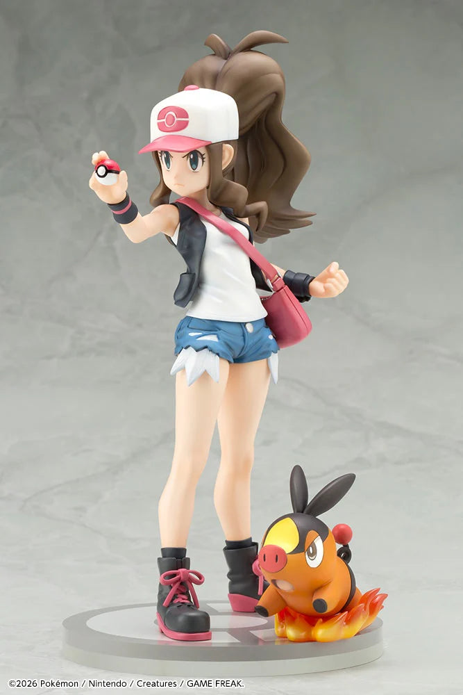 Kotobukiya ARTFX J: Pokemon - Hilda con Tepig Escala 1/8 Preventa