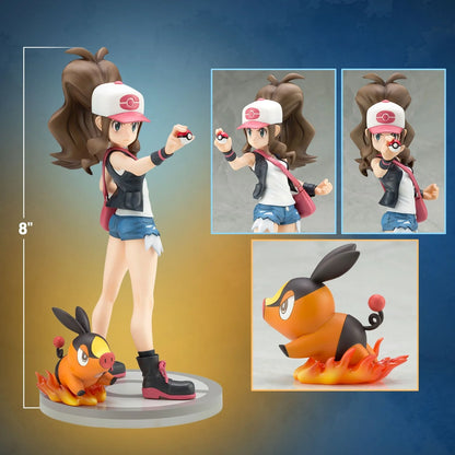 Kotobukiya ARTFX J: Pokemon - Hilda con Tepig Escala 1/8 Preventa