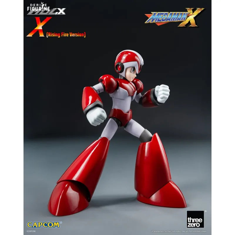 Threezero Mdlx Series: Rockman X - Mega Man X Rising Fire Version Preventa