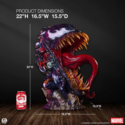 PCS Bust Fine Art Series: Marvel - Venom 22 Pulgadas Preventa