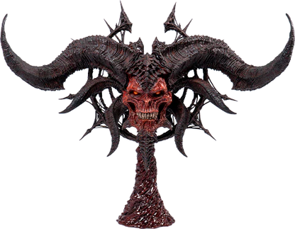 PureArts: Diablo IV Lord of Hatred - Mascara de Mephisto Replica Escala 1/2 Preventa