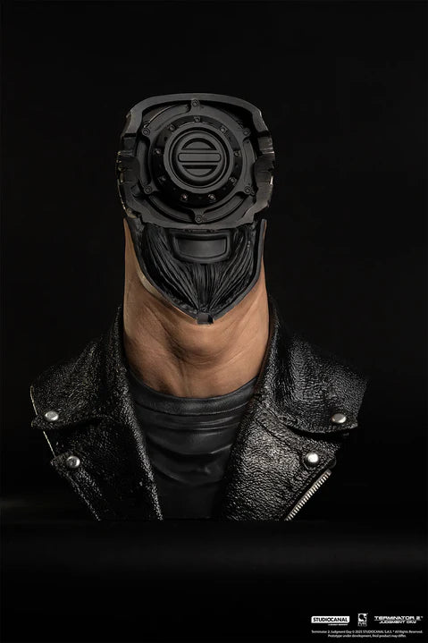 PureArts Life Size Bust: Terminator 2 - T-800 Modelo 101 Art Mask Escala 1/1 Preventa