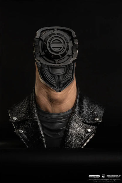 PureArts Life Size Bust: Terminator 2 - T-800 Modelo 101 Art Mask Escala 1/1 Preventa