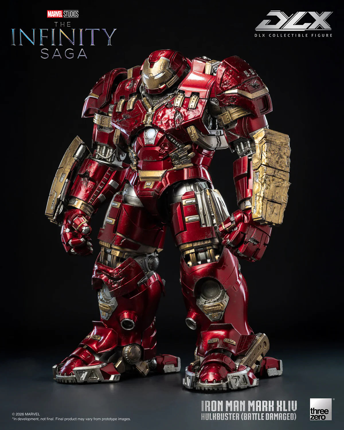 Threezero Dlx Series: Marvel The Infinity Saga - Iron Man Mark 44 Hulkbuster Deluxe Preventa