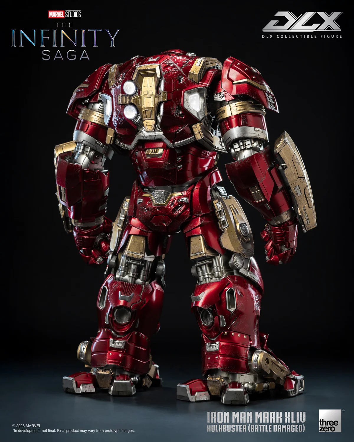 Threezero Dlx Series: Marvel The Infinity Saga - Iron Man Mark 44 Hulkbuster Deluxe Preventa