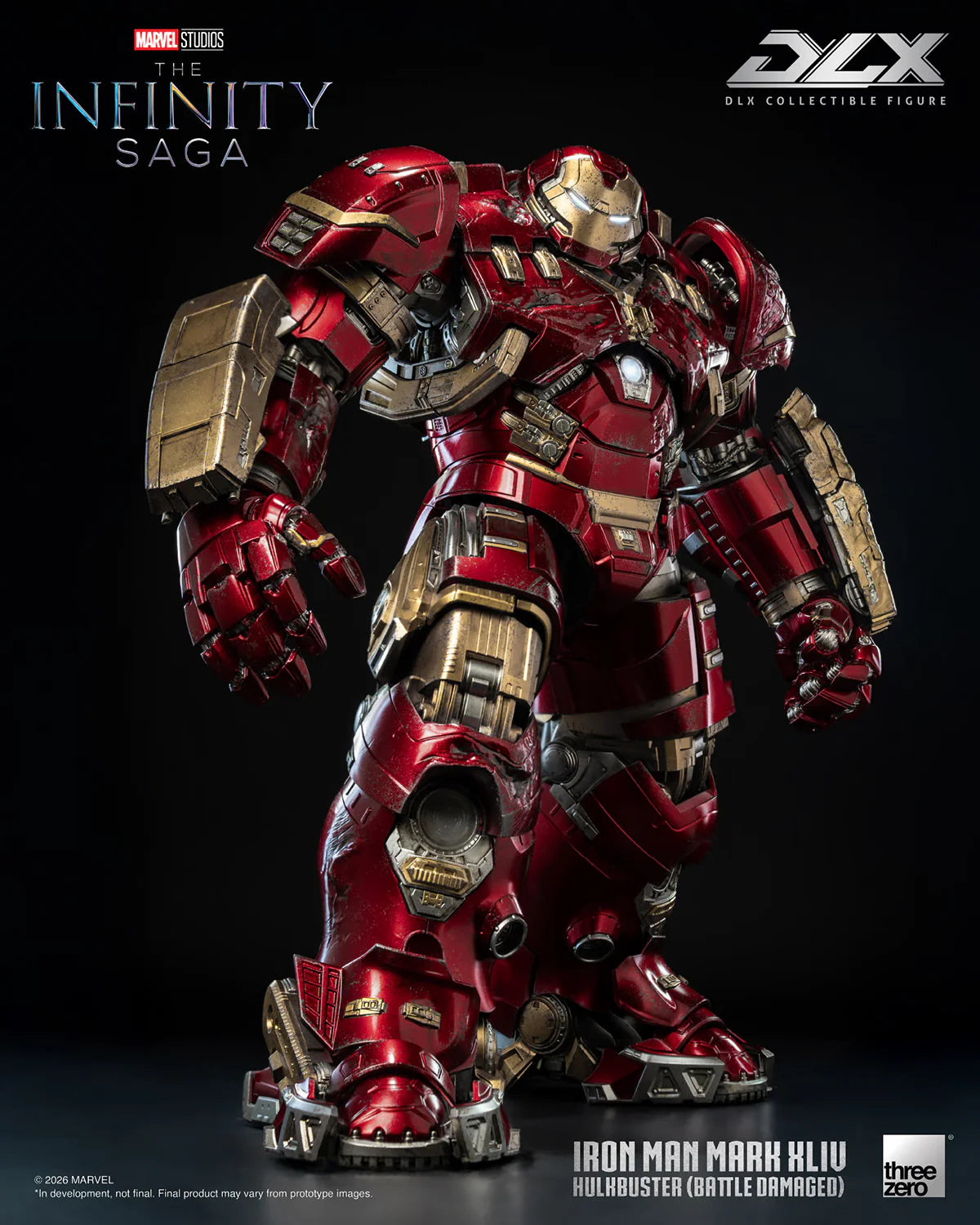 Threezero Dlx Series: Marvel The Infinity Saga - Iron Man Mark 44 Hulkbuster Deluxe Preventa