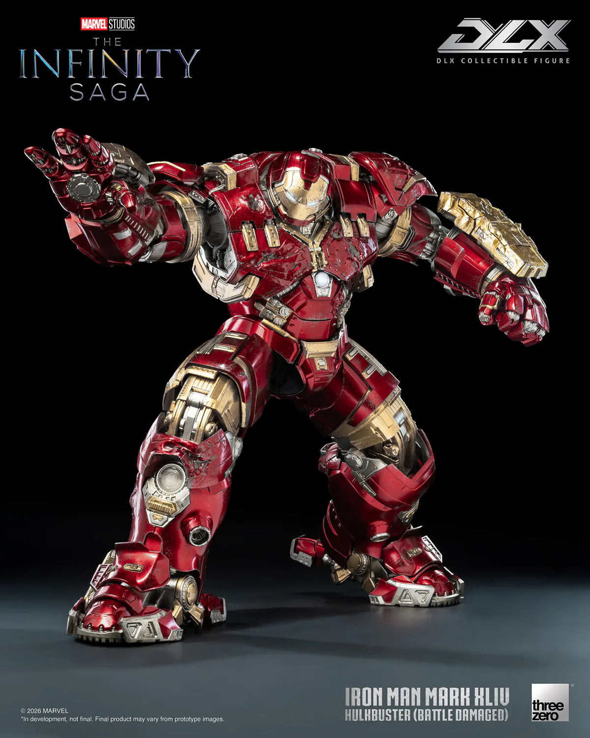 Threezero Dlx Series: Marvel The Infinity Saga - Iron Man Mark 44 Hulkbuster Deluxe Preventa