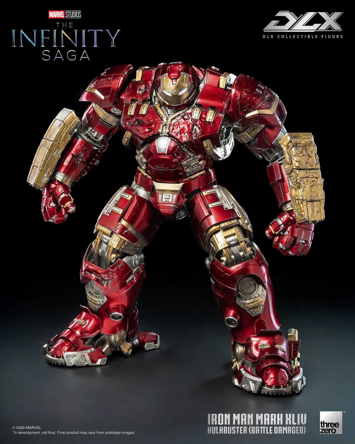 Threezero Dlx Series: Marvel The Infinity Saga - Iron Man Mark 44 Hulkbuster Deluxe Preventa